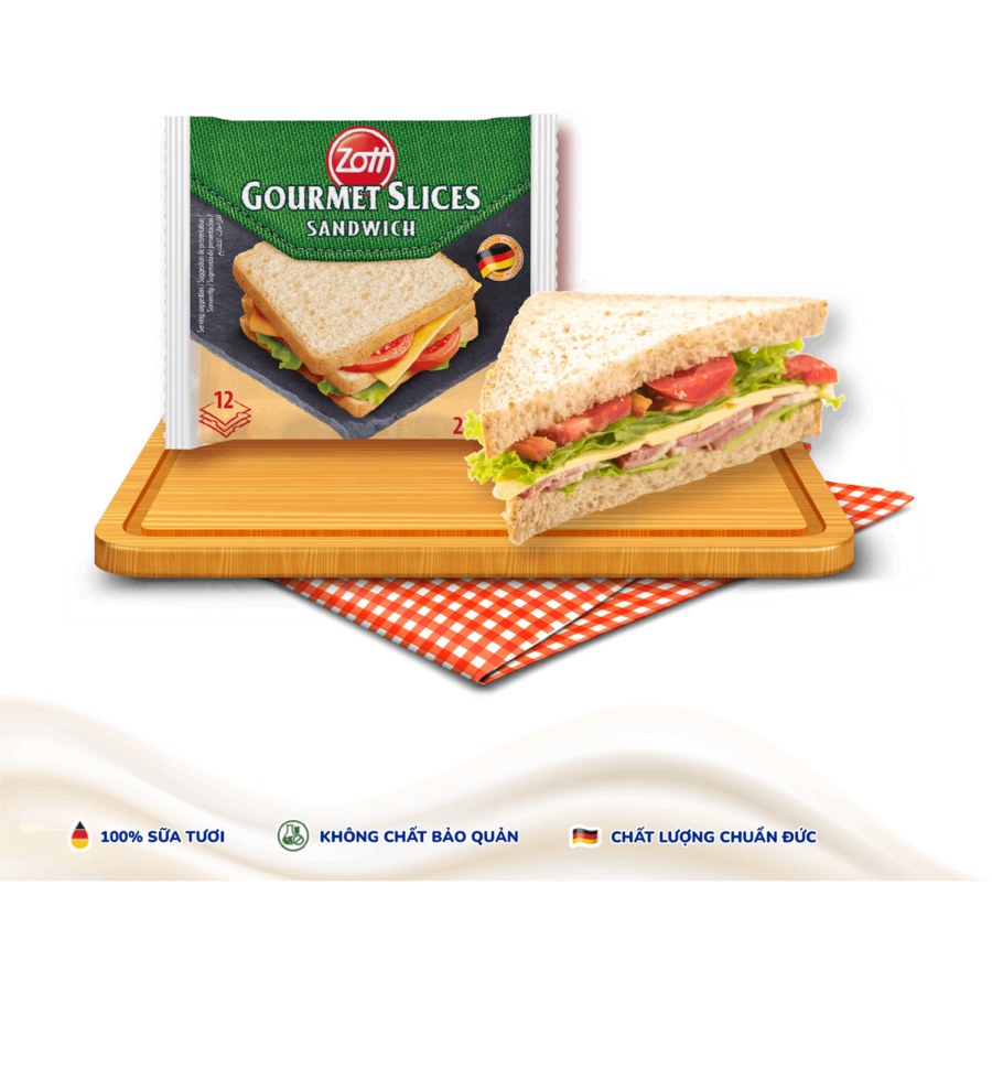 PML (*) Zott Gourmet Slices Sandwich
