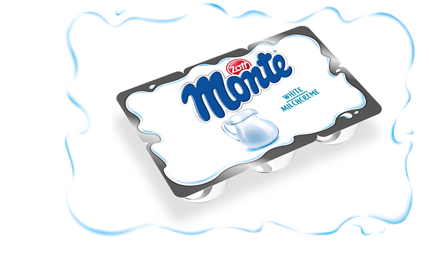 Monte White/Milchcreme 6er-Pack