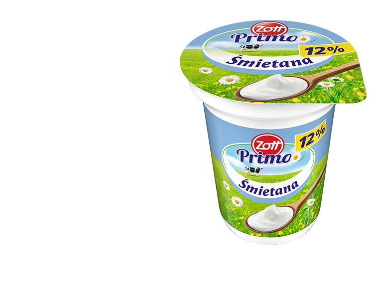 Primo Sour Cream 12 % 330 g