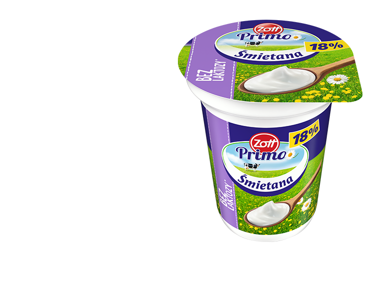 Primo Cream 18 % 330 g without lactose